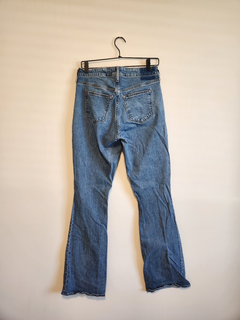 Abercrombie & Fitch Curve Love Mid Rise Bootcut Jeans Size 27 Extra Long - Picture 3 of 7